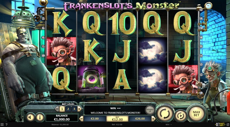 Frankenslotâ€™s Monster Screen